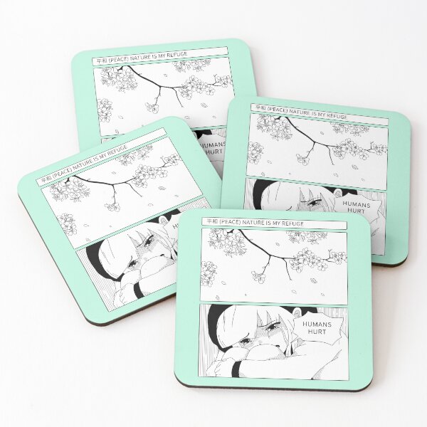 Item preview, Nature is my Refuge - Humans Hurt designed and sold by nona003.