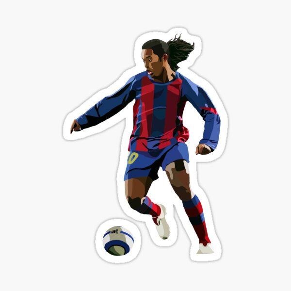 Brazilian Legend Ronaldinho Sticker