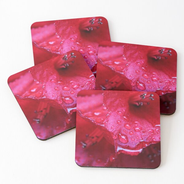 Item preview, Dewy Red Flower designed and sold by Wanderlora.