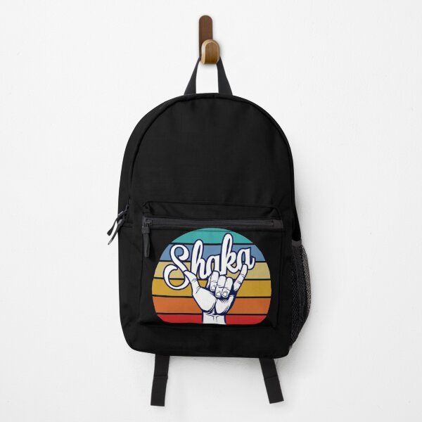 Item preview, Shaka Hang Loose Retro Sunset designed and sold by playloud.
