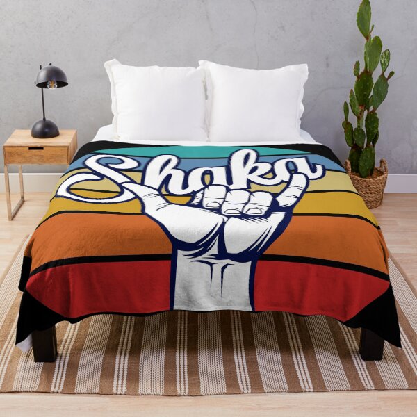 Item preview, Shaka Hang Loose Retro Sunset designed and sold by playloud.