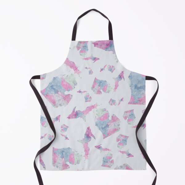 Item preview, Michigan Cotton Candy Watercolor Pattern designed and sold by Jarrod Vandenberg.