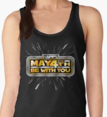 Happy May the 4th! (Yellow/Stars) Women's Tank Top