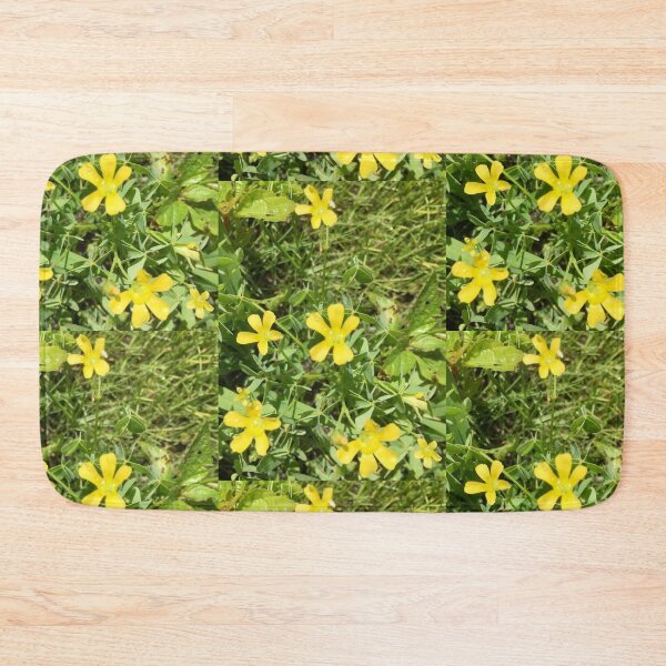 Item preview, Tiny Yellow Five Petaled Wildflowers   designed and sold by Amanda1775.