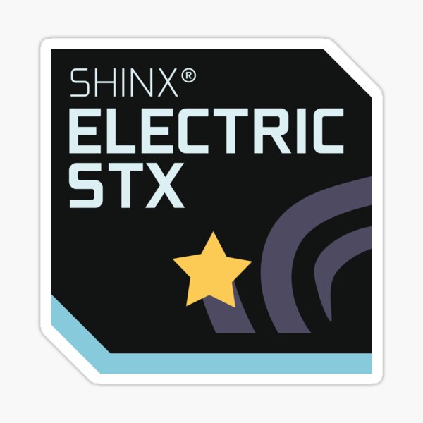 Shinx Electric STX Sticker
