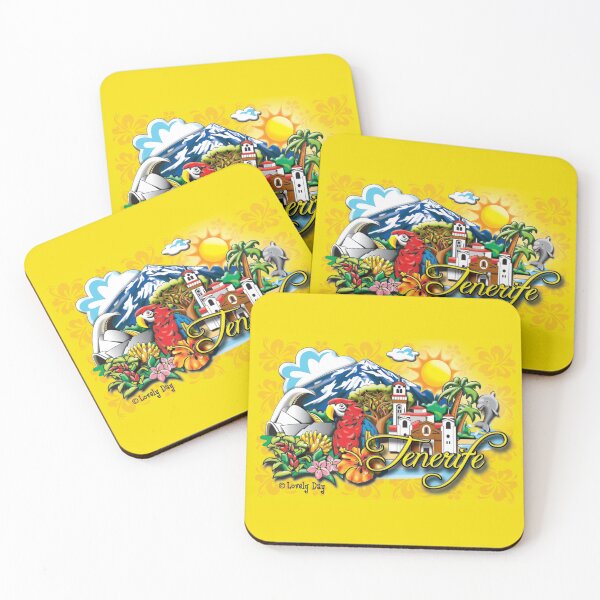 Item preview, Tenerife Tiede Yellow Zest Famous Lovely Day Design  designed and sold by Lovely Day.