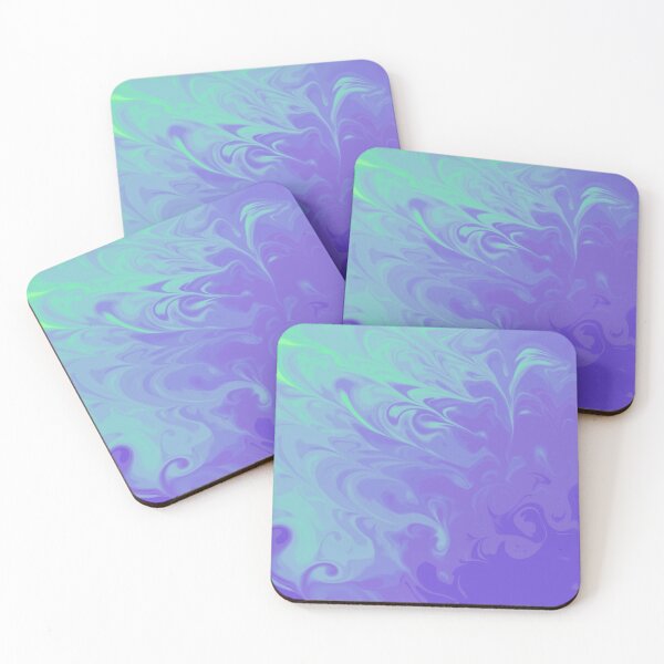 Item preview, blue/purple/green marble print designed and sold by JanaMJ.