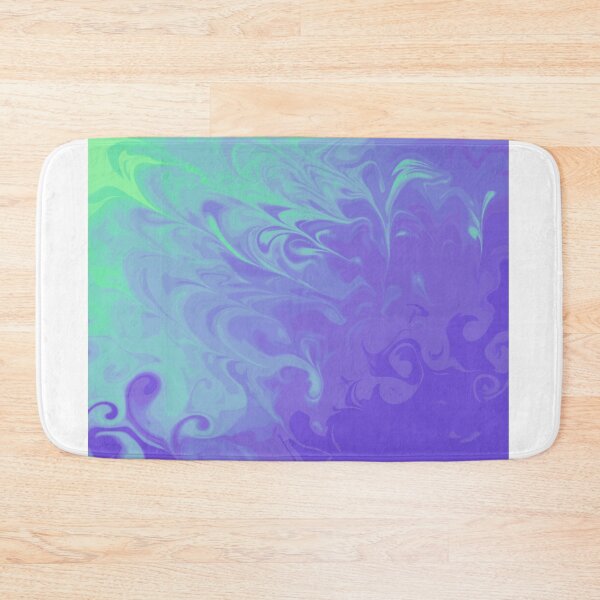Item preview, blue/purple/green marble print designed and sold by JanaMJ.