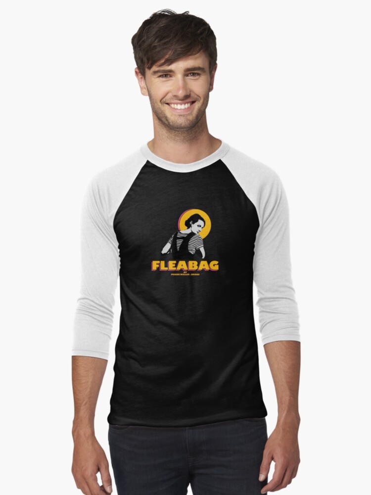 Imagen 1 de 3, Camiseta ¾ estilo béisbol con la obra FLEABAG de PHOEBE WALLER-BRIDGE, diseñada y vendida por its-ella.