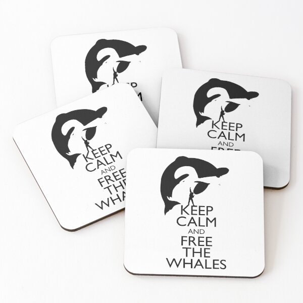 Item preview, Free The Whales designed and sold by Amanda Bott.