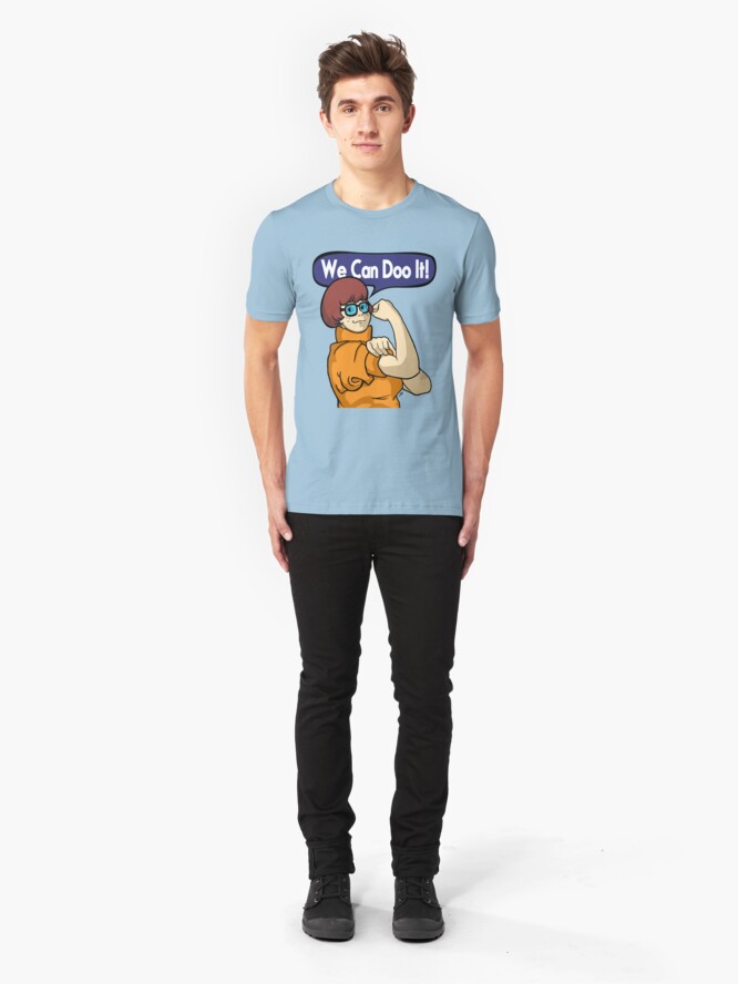 Alternate view of We Can Doo It! Slim Fit T-Shirt
