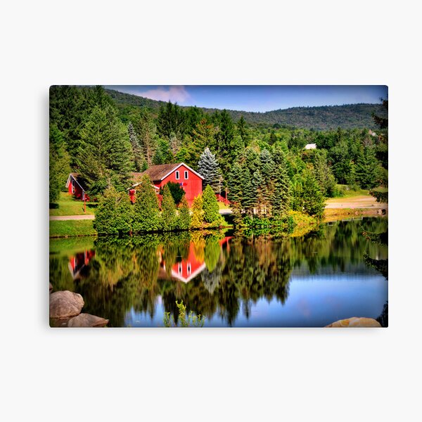Summer in Vermont Canvas Print