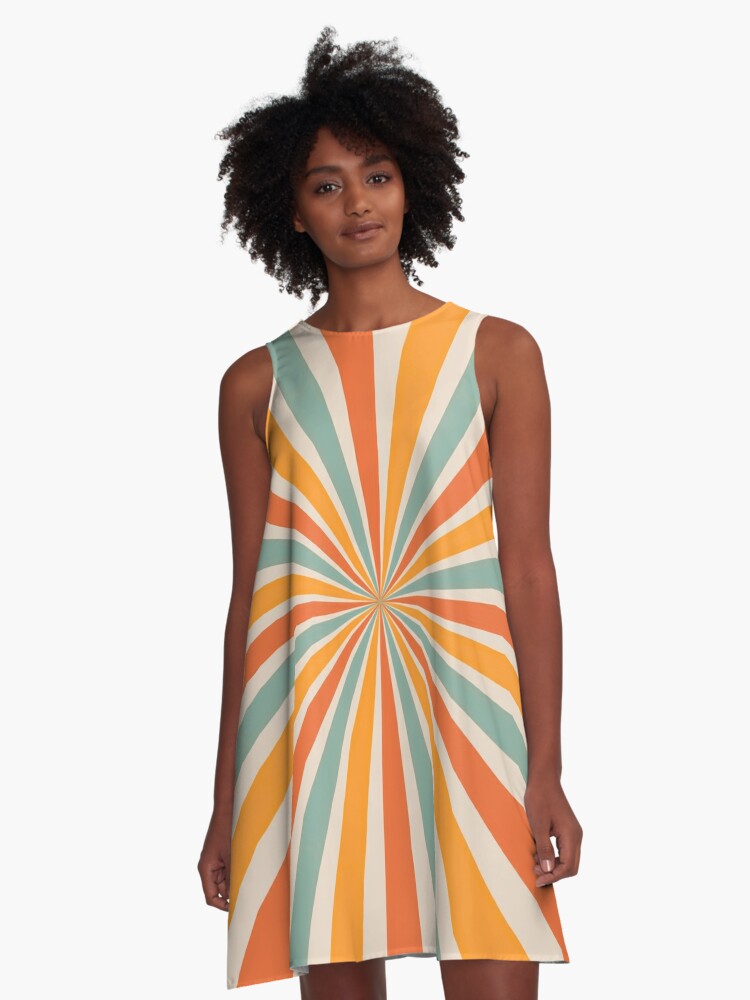 70s a line outlet dress