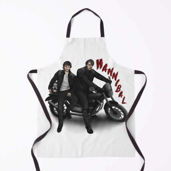 Item preview, Hannibal and Will on Motorcycle designed and sold by tjlitchfield.