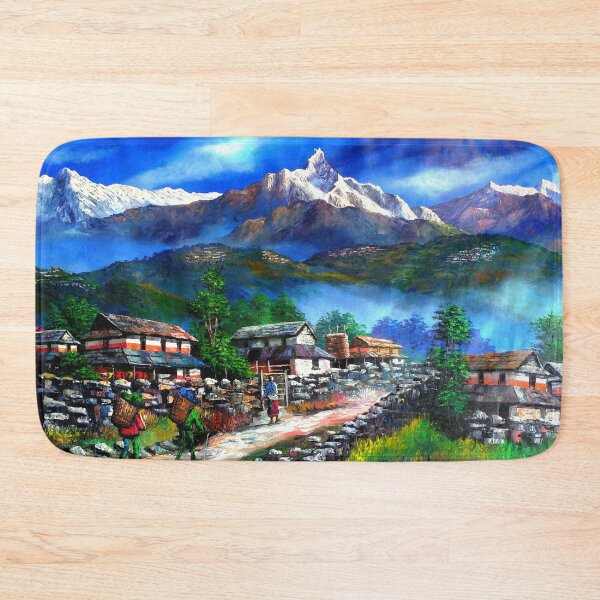 Item preview, Panoramic View Of Everest Mountain designed and sold by Whimsy Art.