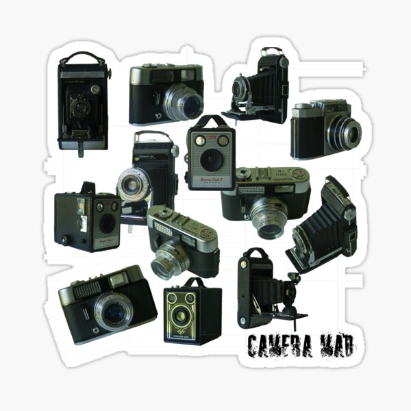 Camera Mad Sticker