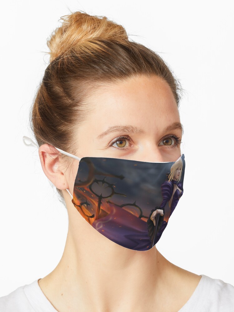 Saber Mask for Sale by GagimasArt | Redbubble
