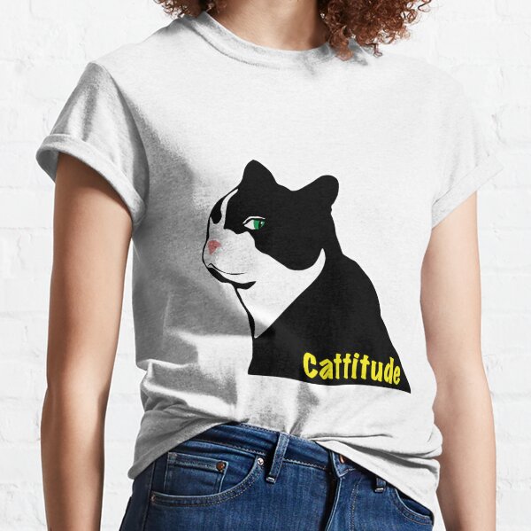 Bad Cat Spells Coffee' Tshirt  A Must-Have Funny Cat Shirt for Women –  Meowgicians™