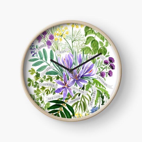Item preview, Watercolor culinary herbs designed and sold by blursbyai.