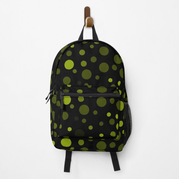 Item preview, Irish Shamrock & Clover Full Green & Black spotted dotted Aesthetic Pattern designed and sold by LJWDesigns.