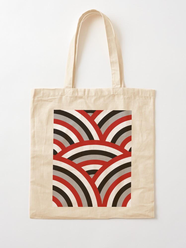 Colorful Geometric Shapes Simple Modern Design Tote Bag