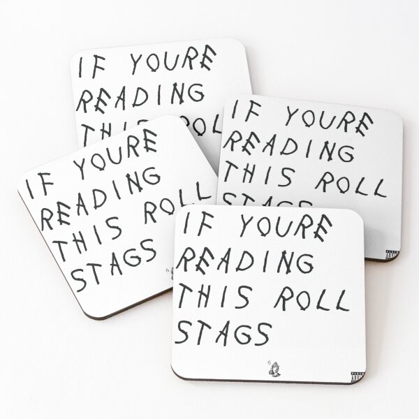 Item preview, If youre reading this roll stags designed and sold by emilyadelacruz.