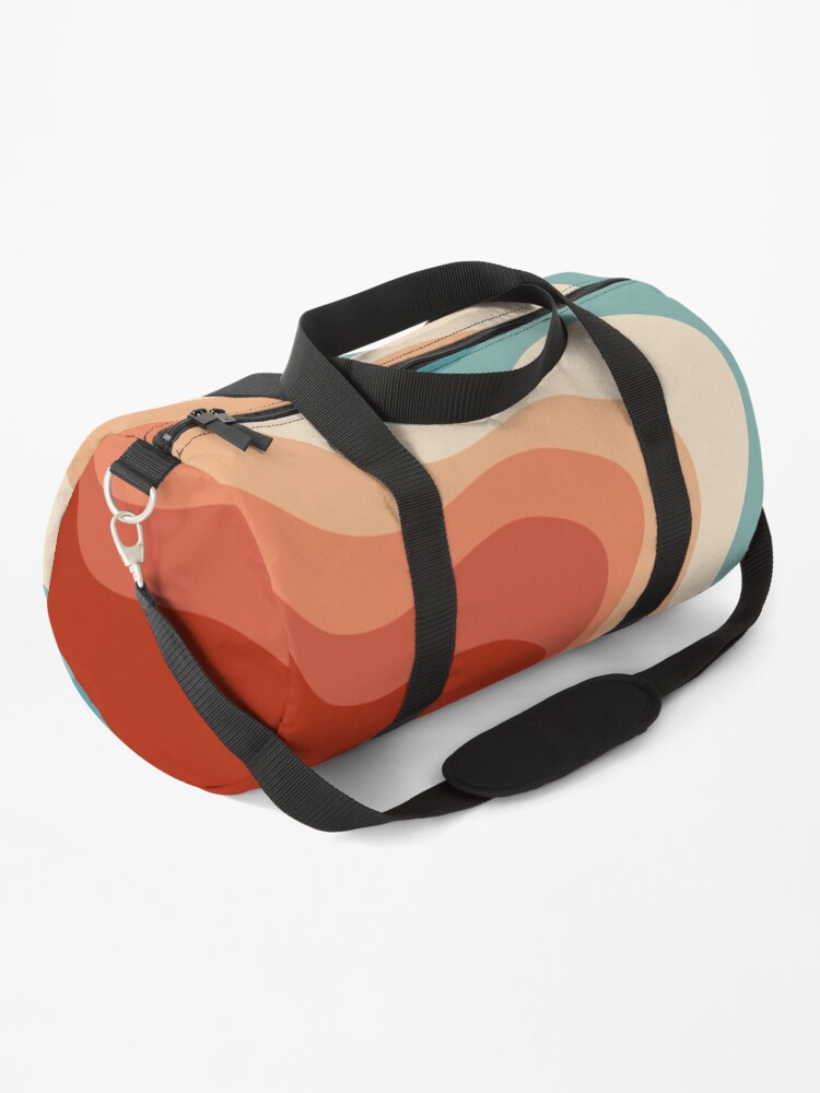 retro duffle bag