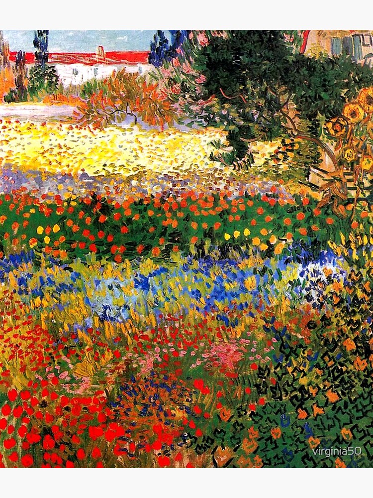 Van Gogh - Flower Garden, famous painting by virginia50