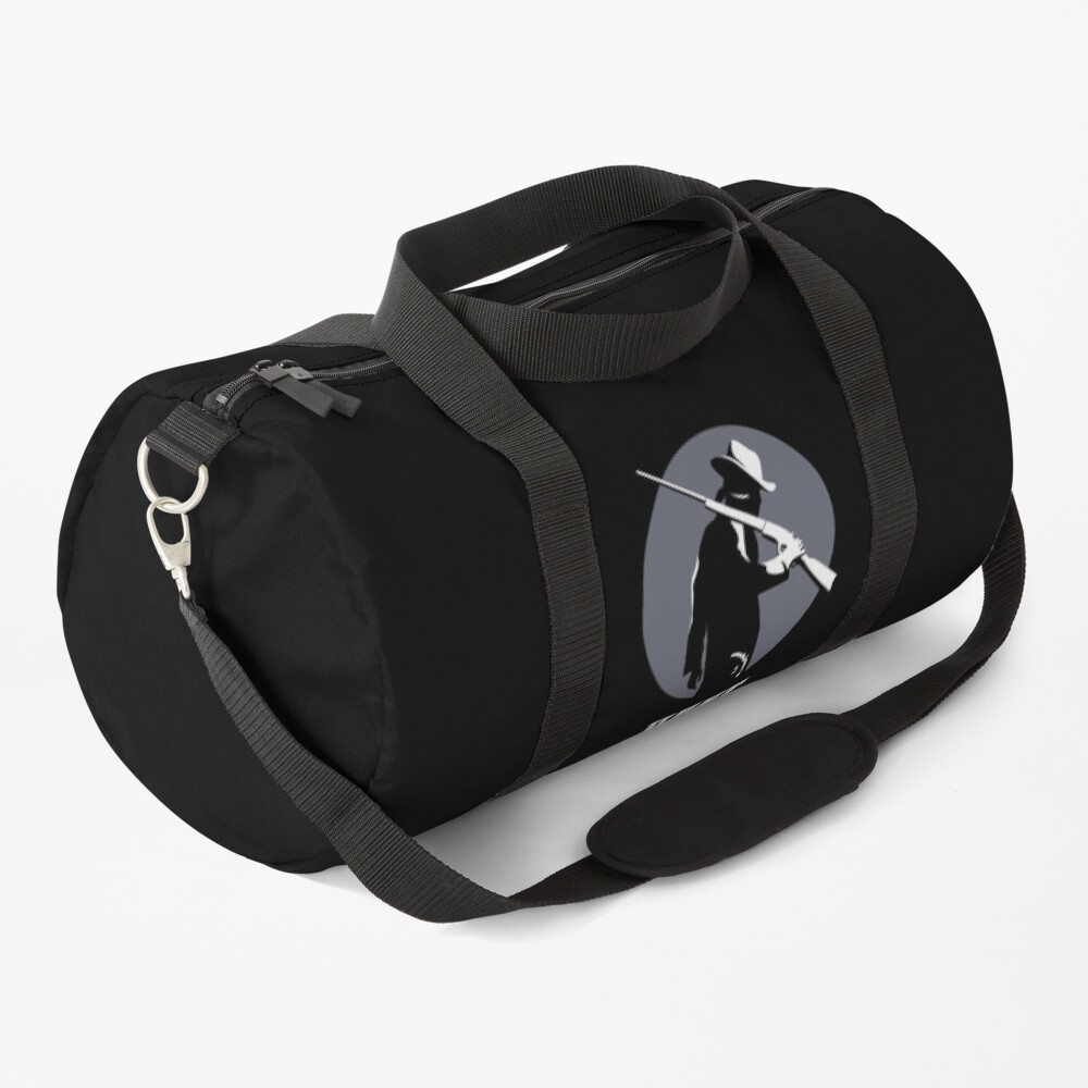 "Hunt showdown Tell your story" Duffle Bag by ArtforWorld Redbubble