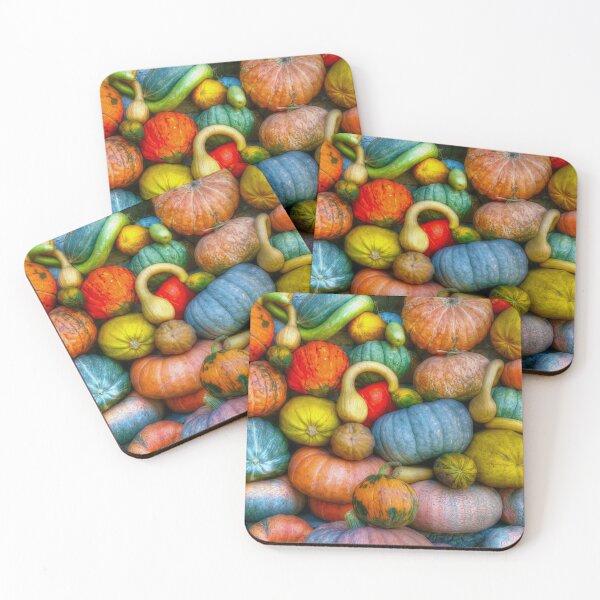 Item preview, Vibrant and Colorful Autumn Pumpkin Gourd Gaggle designed and sold by SeaStories88.