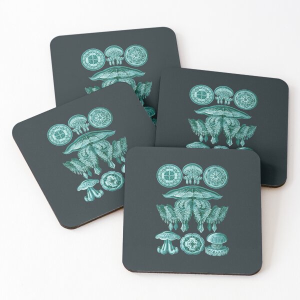 Item preview, Ernst Haeckel - Scientific Illustration - Discomedusae (Jellyfish) designed and sold by ShaMiLaB.