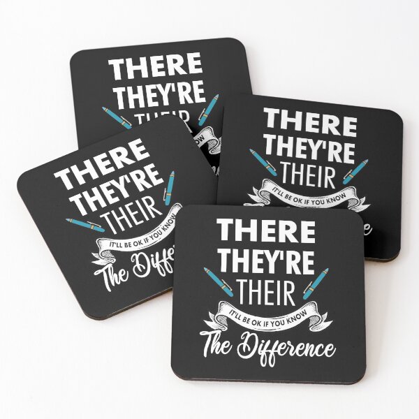 Item preview, English Teacher Joke There They're Their Spelling Humor designed and sold by tshirtexpressiv.