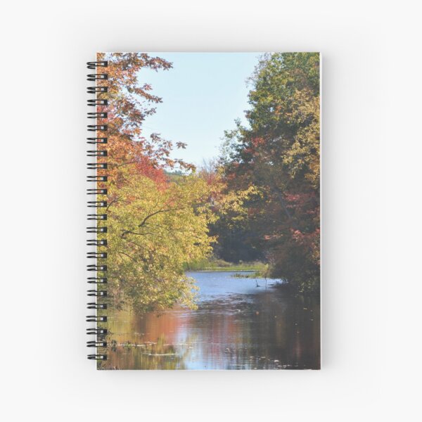 Fall Foliage in New Hampshire, USA Spiral Notebook
