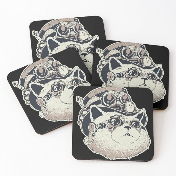 Item preview, Retro Steampunk Cat designed and sold by DavinciStore21.