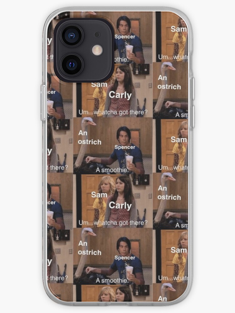 Icarly Smoothie Meme Iphone Case Cover By Leahgrace7 Redbubble