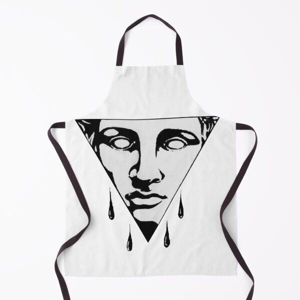 Item preview, A sad angel in an inverted triangle designed and sold by Gatsbird Design.