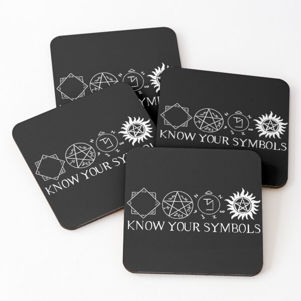 Item preview, Supernatural - Know Your Symbols  designed and sold by tasha0louise.