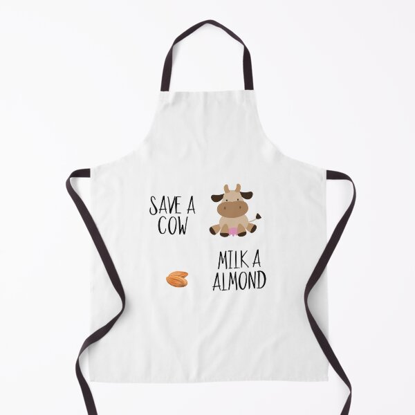 Item preview, Save A Cow Milk An Almond Vegan designed and sold by ColorFlowArt.