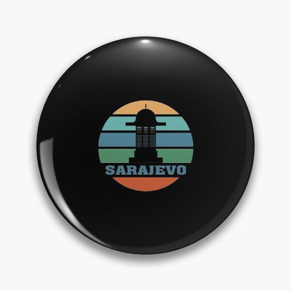 Item preview, Sarajevo City Skyline Bosnia, Herzegovina Landmark designed and sold by TeeHome.
