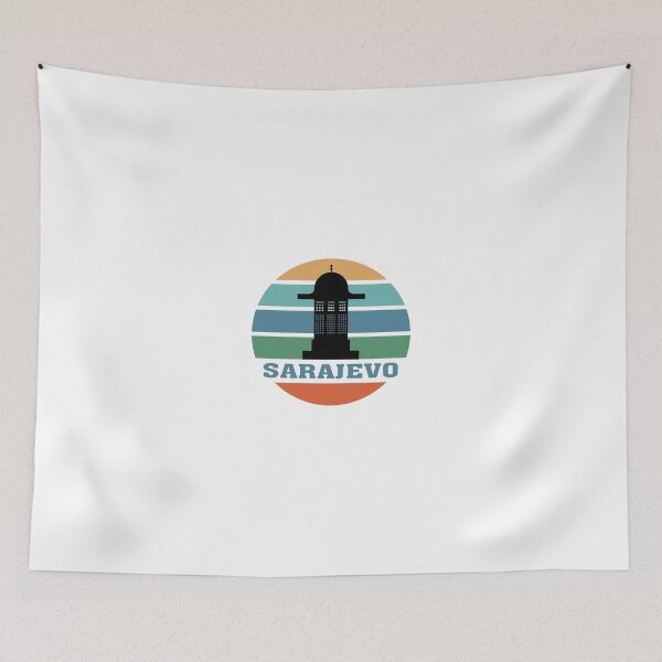 Item preview, Sarajevo City Skyline Bosnia, Herzegovina Landmark designed and sold by TeeHome.