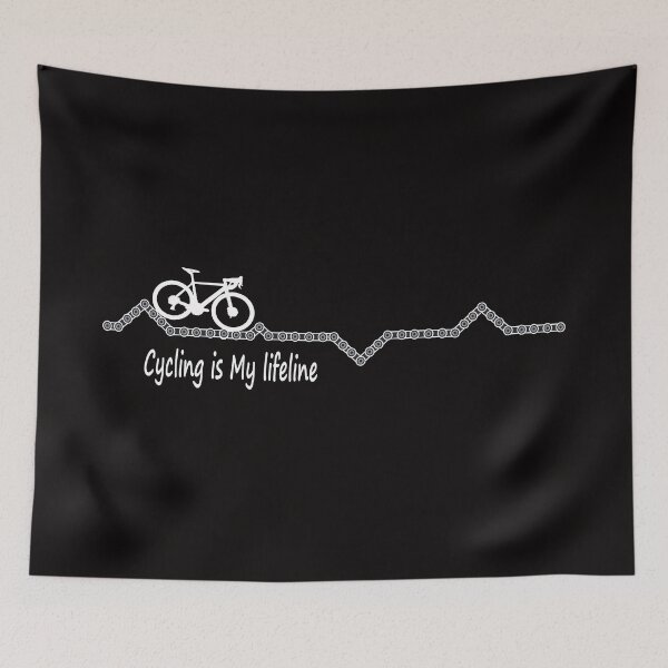 Item preview, Cycling is my lifeline designed and sold by JAZTshirt.