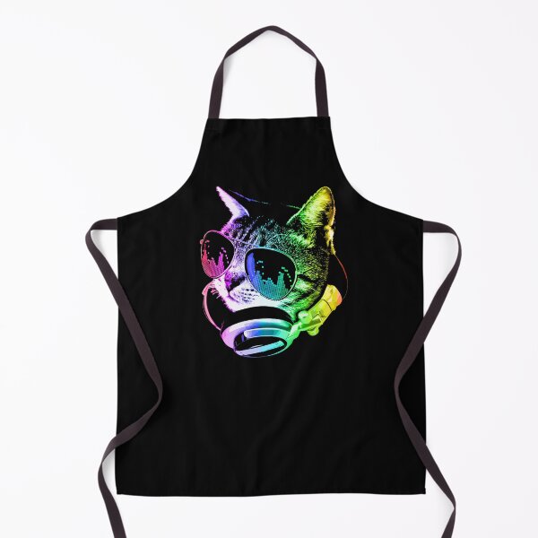 Item preview, Rainbow Music Cat designed and sold by ROBOTFACE T-Shirts.