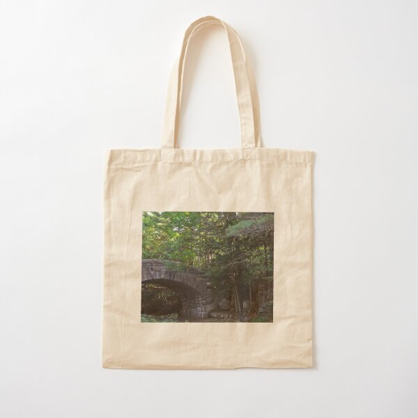 Stone Bridge, New Hampshire Cotton Tote Bag