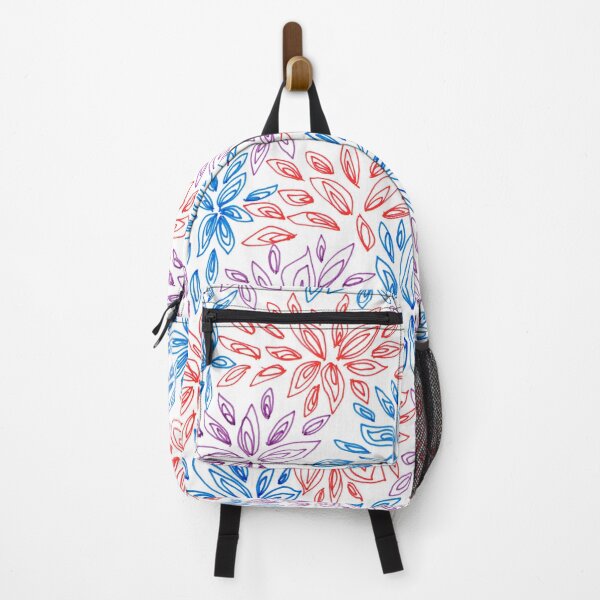 Item preview, Red, Blue, and Purple Floral Pattern designed and sold by carolyn-schweda.