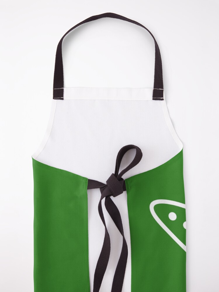 Alternate view of turtle riding rocket Apron