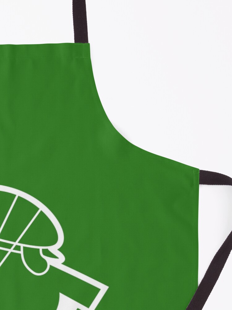 Alternate view of turtle riding rocket Apron