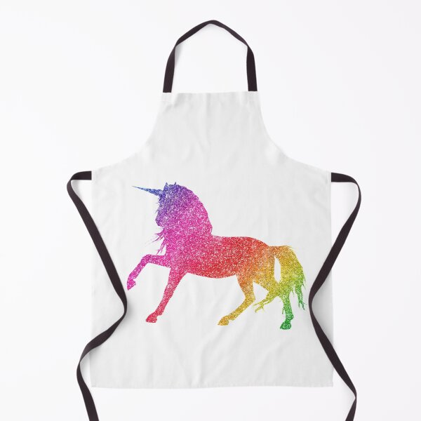 Item preview, Rainbow Glitter Sparkle Unicorn  designed and sold by ColorFlowArt.