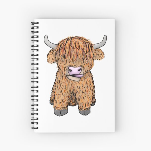 Item preview, Fergus the Highland Cow designed and sold by Dog Days Design.
