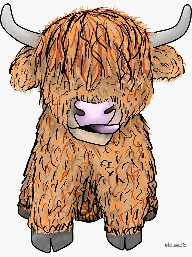 Jelly Cow Illustration