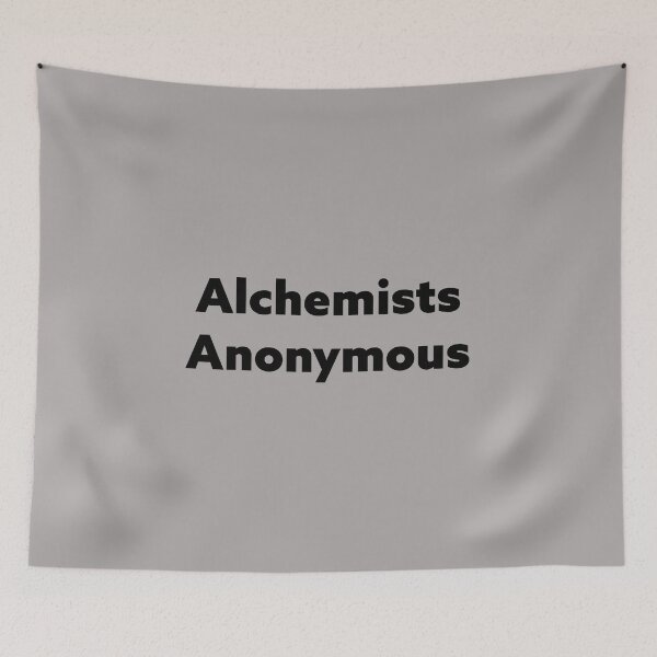 Item preview, Alchemists Anonymous black text designed and sold by craig777red.